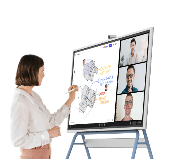 <span class="gradient bold">Write, draw, and annotate</span> any document type or app