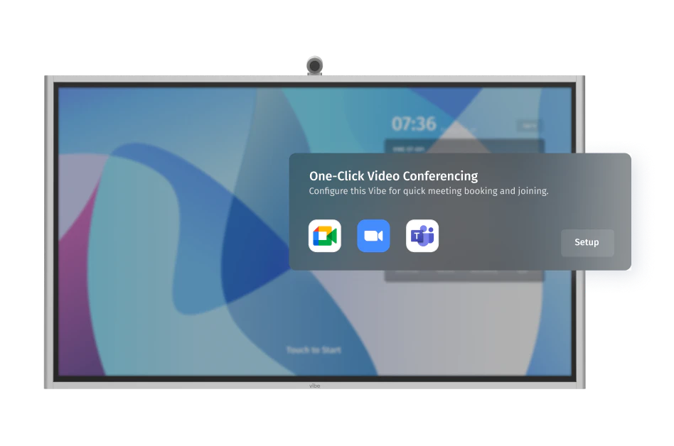 Easy one-click meetings