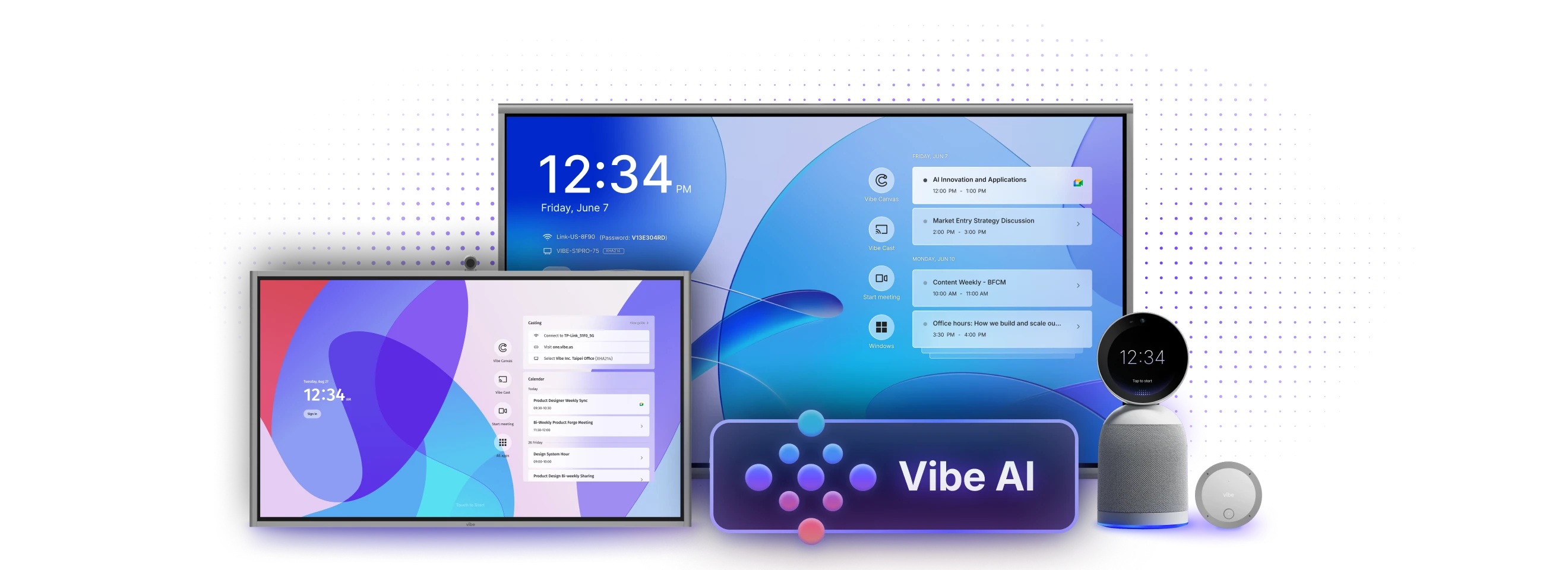 Vibe device overlay