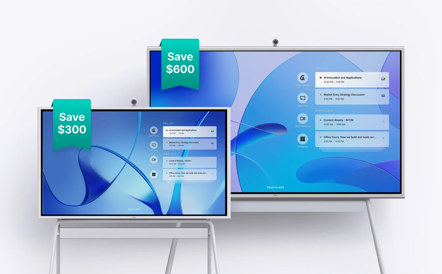 Vibe Board S1 Pro: Windows-based smart whiteboard in 55” and 75”