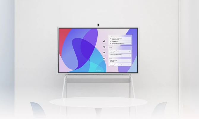Vibe Board S1, your Chrome-based smart whiteboard in 55” and 75”