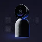 Two Vibe Bot devices with Zoom, Meet, and Teams integrations, meeting summary, transcript, and follow-up action items