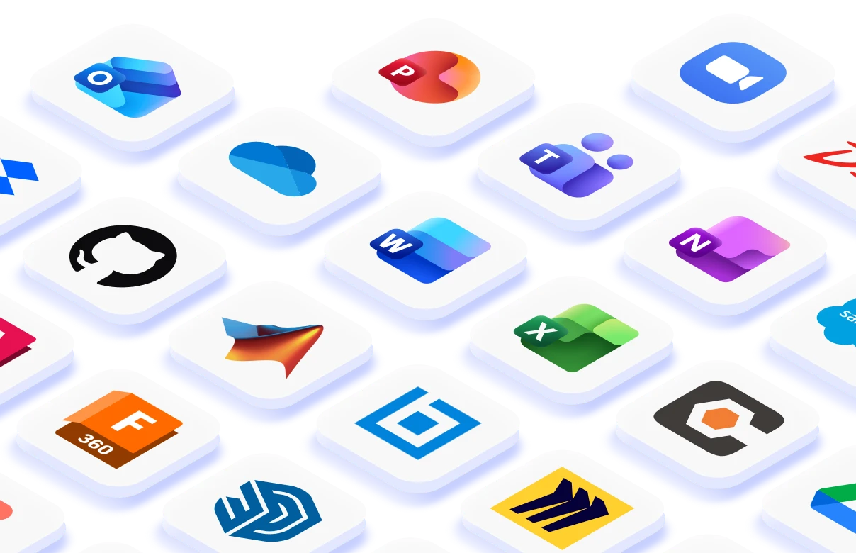Works with the apps you love