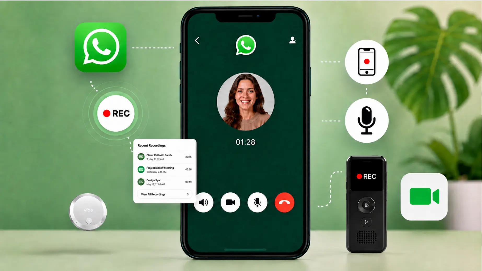 How to Record a WhatsApp Call: Every Method That Actually Works