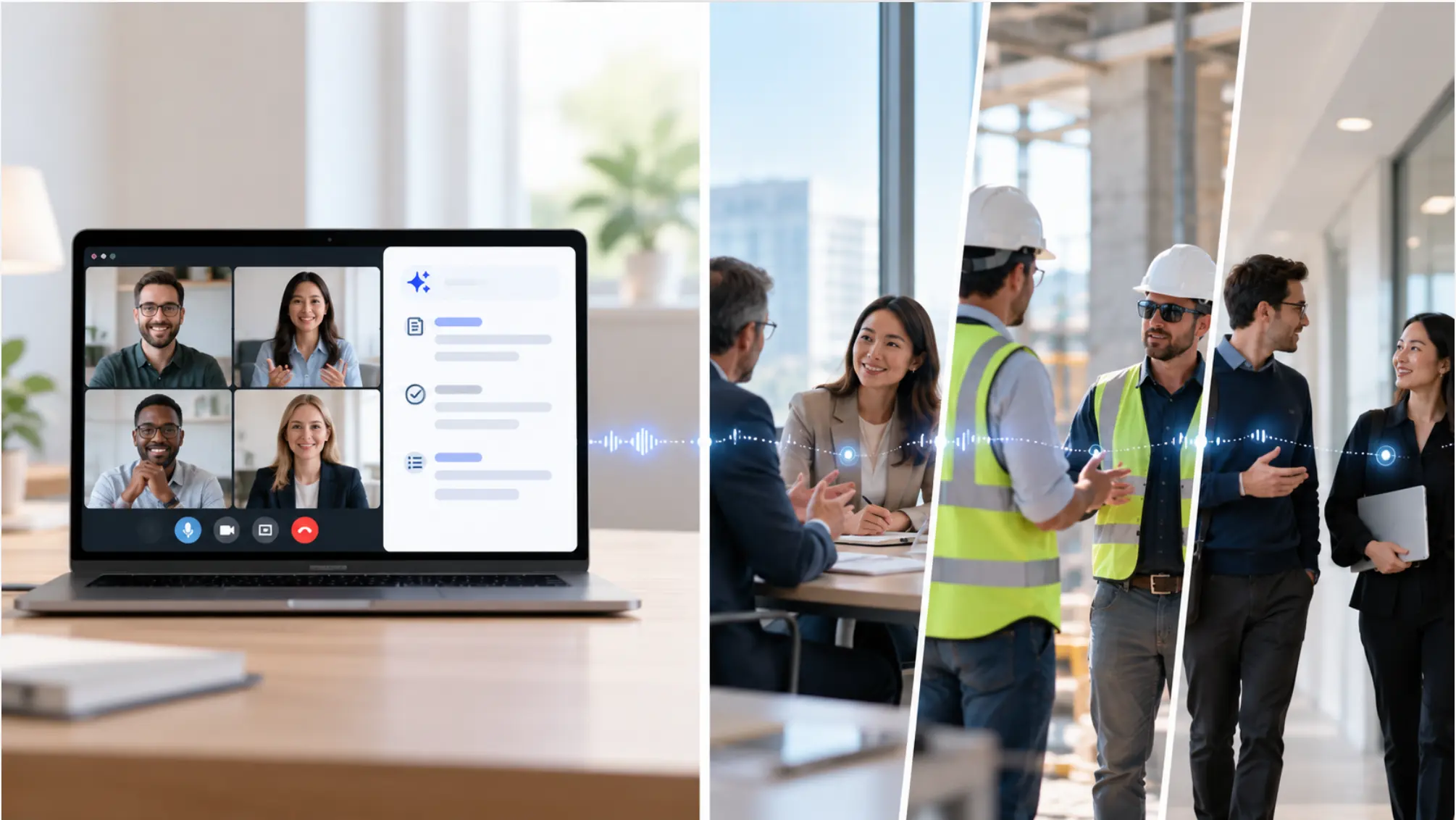 Where AI meeting tools listen vs. where work happens