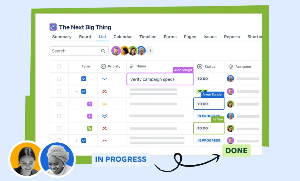 Jira product page
