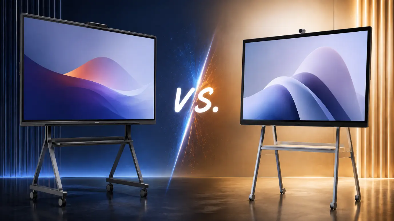 Vibe Board S1 Pro vs. Microsoft Surface Hub 3: The Complete 2026 Comparison