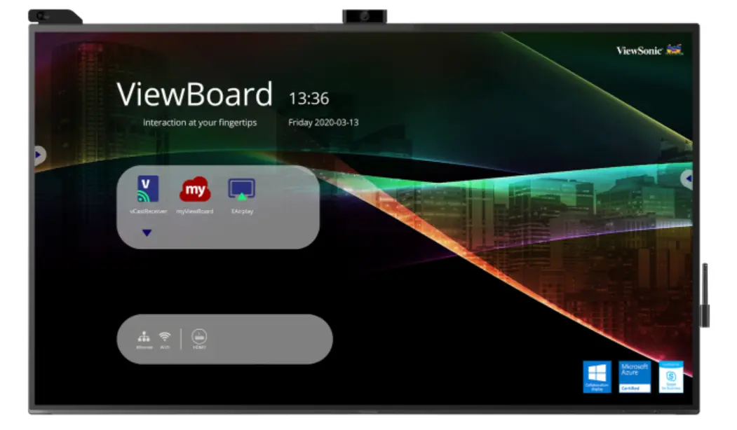 Front view of ViewSonic ViewBoard