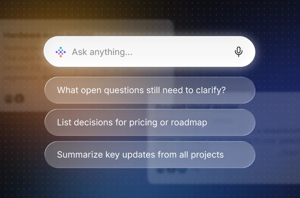 Cross-session Ask AI