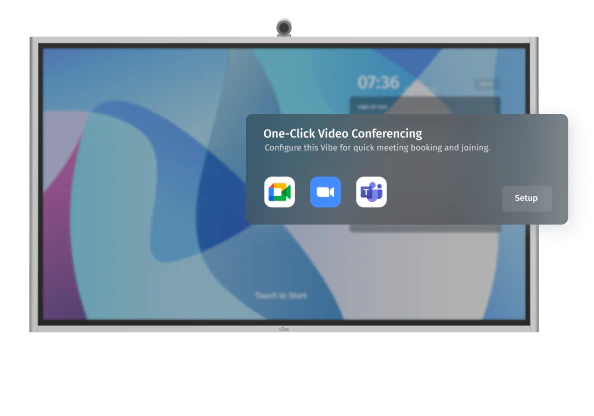 Easy one-click meetings