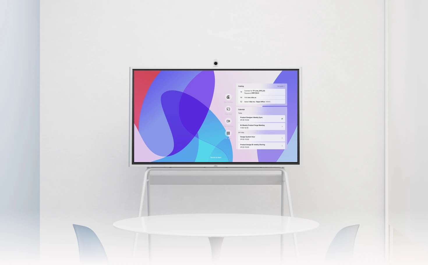 Vibe Board S1 on a Stand