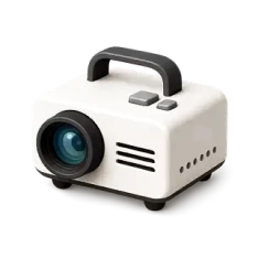 Portable projector icon